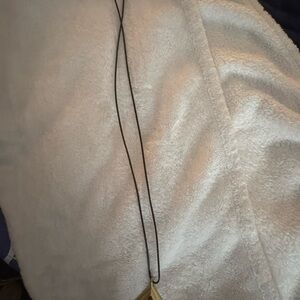 Gold Leaf Pendant Necklace